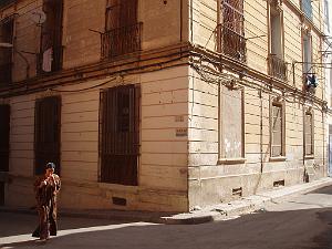 ORAN AOUT 2006 RUE BAUDIN ET DEPART RUE ADJ. GABAIG